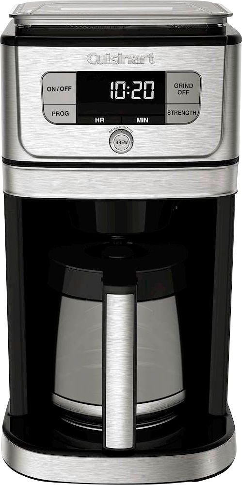 Cuisinart Burr Grind & Brew 12-Cup Coffee Maker Black/Stainless DGB-800 - Best Buy | Best Buy U.S.