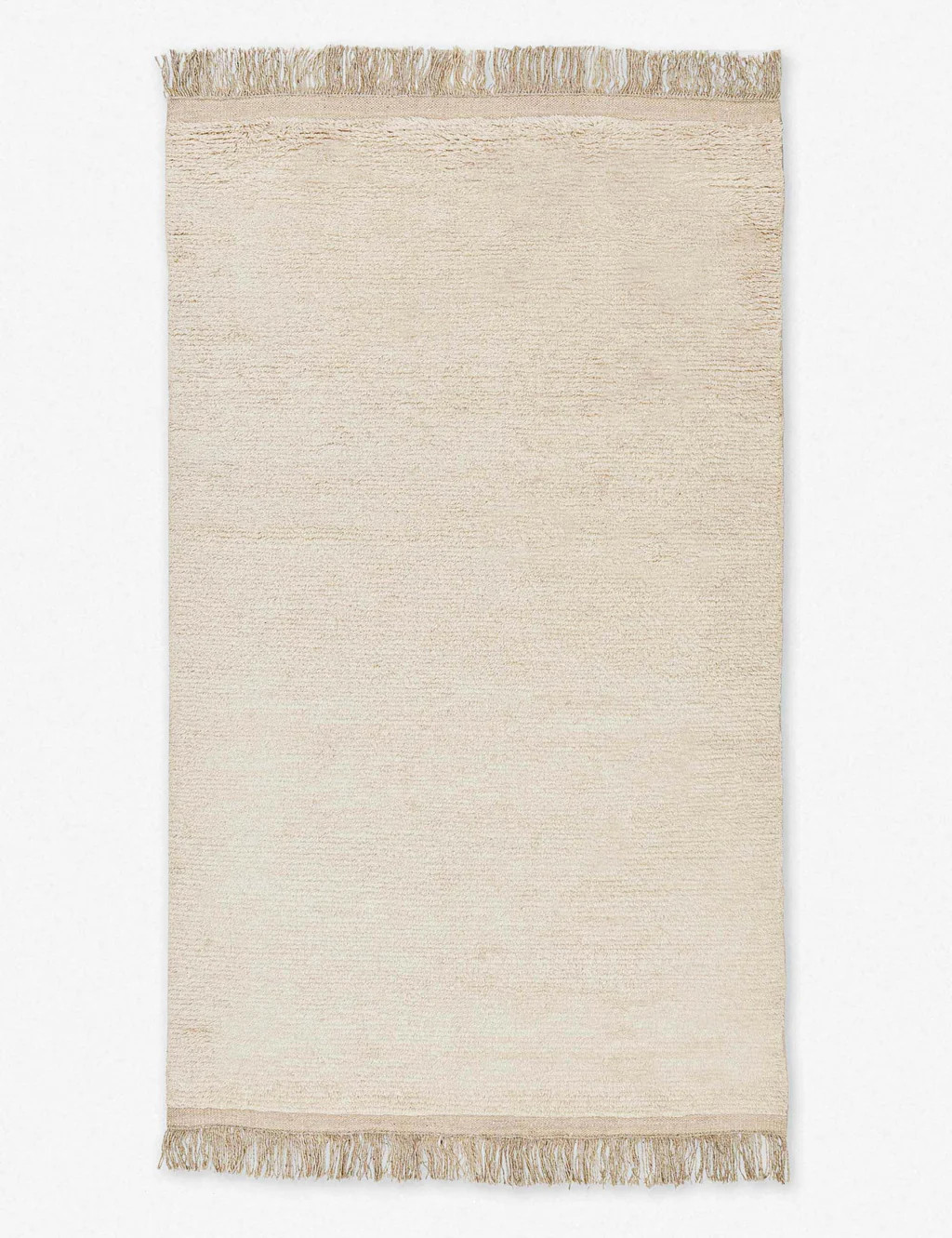 Amir Moroccan Shag Rug, Natural | Lulu and Georgia 