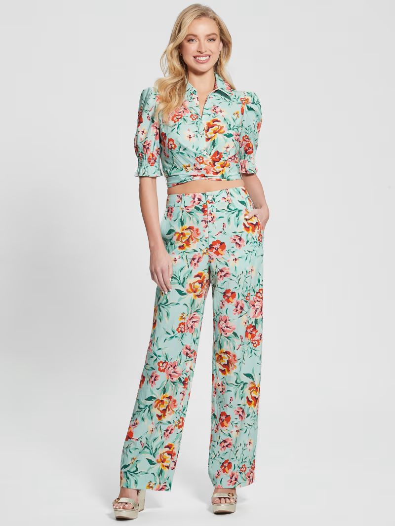 Adele Straight Leg Floral Pant | Guess US | Guess (US)