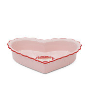 Figural Heart Shaped Ruffle Pie Dish | Kitchen & Dining Room | Marshalls | Marshalls