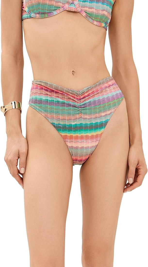 PQ Swim Women's Harlow High Waist Bottoms | Amazon (US)