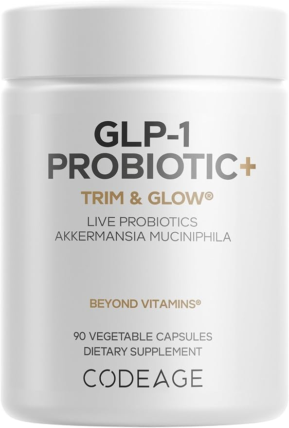 Codeage GLP-1 Probiotic+ - Live Probiotics Akkermansia, Clostridium, Bifidobacterium, Chicory Inu... | Amazon (US)