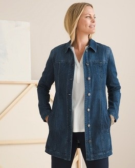 Elongated Denim Jacket | Chico's