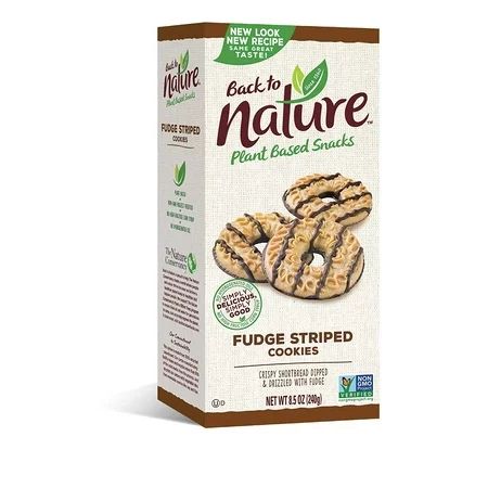 Back To Nature Cookies Fudge Striped 8.5 oz Pack of 2 | Walmart (US)
