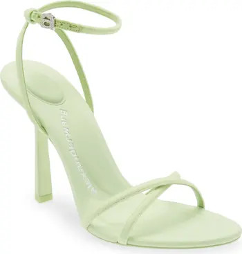 Alexander Wang Dahlia Rhinestone Logo Sandal (Women) | Nordstrom | Nordstrom