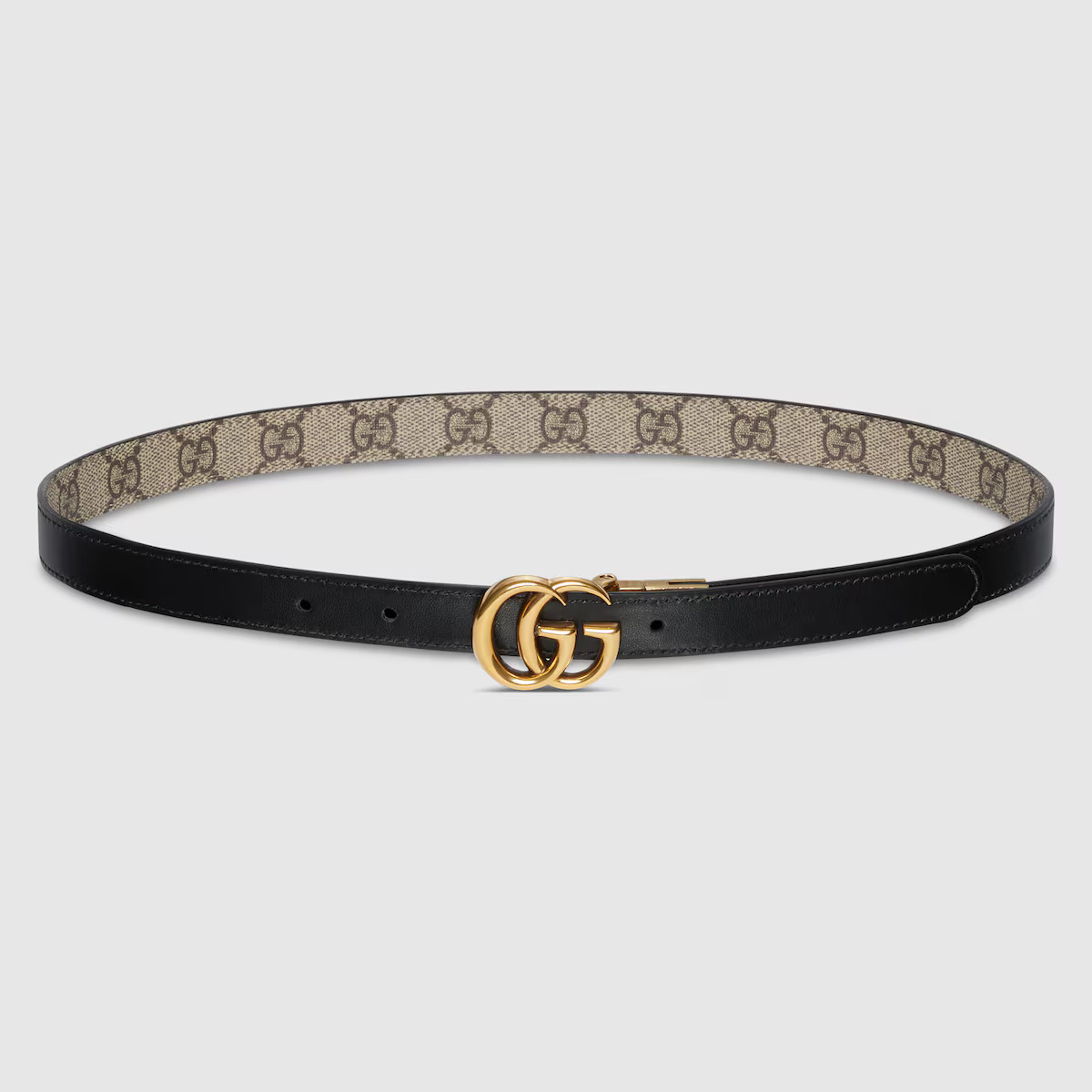 GG Marmont reversible thin belt | Gucci (US)