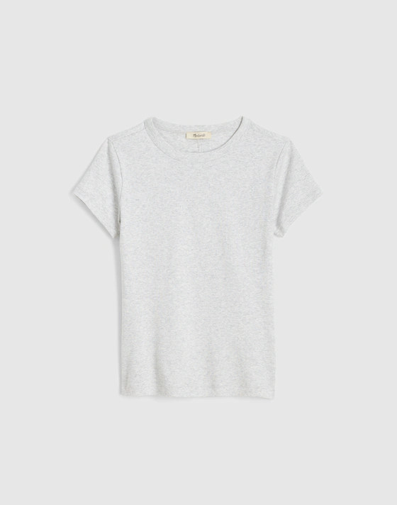The '90s Crewneck Tee in Compact Cotton | Madewell