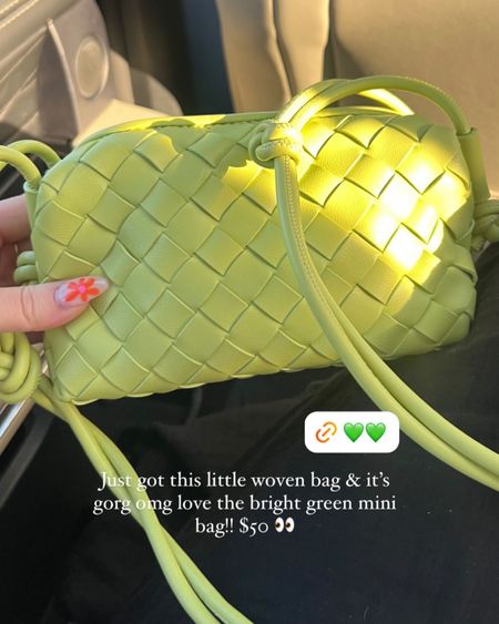 Obsessed with this cute little crossbody bag!!! One of my fave Amazon finds yet. Perfect summer color 💚🌟 $50! Fits everything you need. And stadium size! 

#LTKFestival #LTKItBag #LTKFindsUnder50