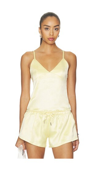 x REVOLVE Lea Cami Top in Butter Yellow | Revolve Clothing (Global)