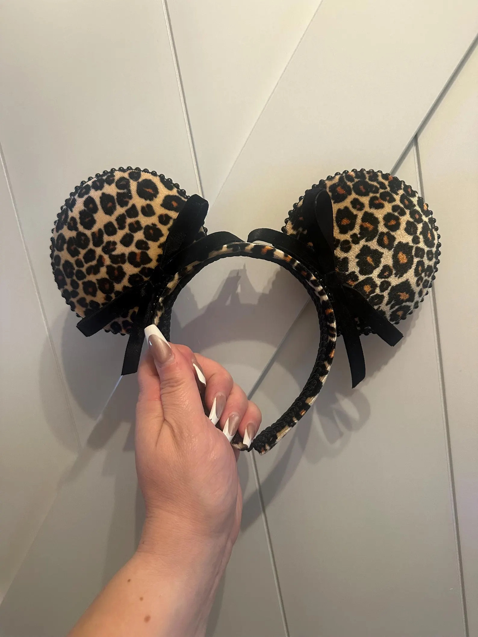 Cheetah/Leopard Print, Animal Kingdom, Valentine, Sweetheart Night Mouse Ears | Etsy (Global)