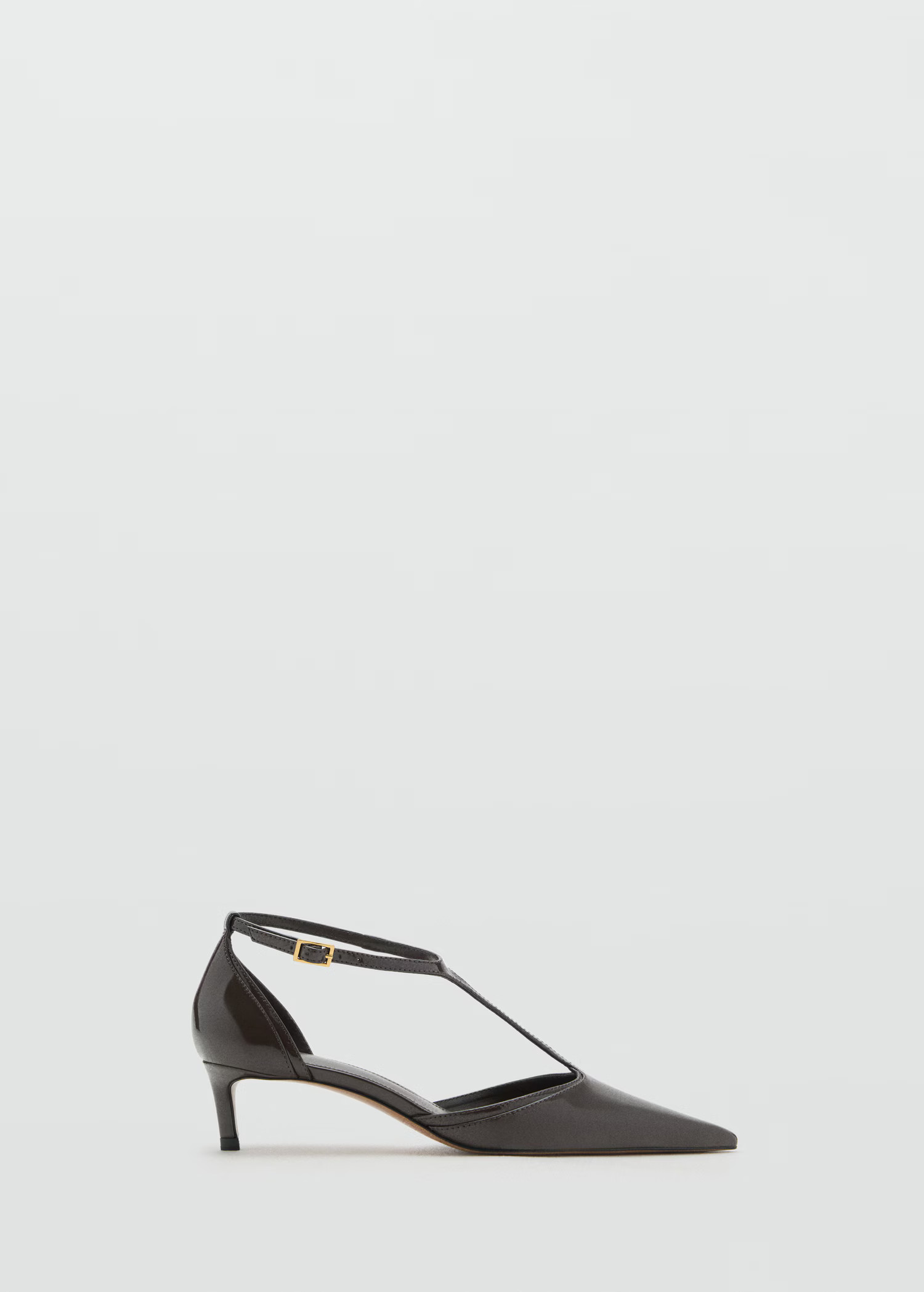 Kitten-heel patent leather shoes | Mango (US/MX/AU)