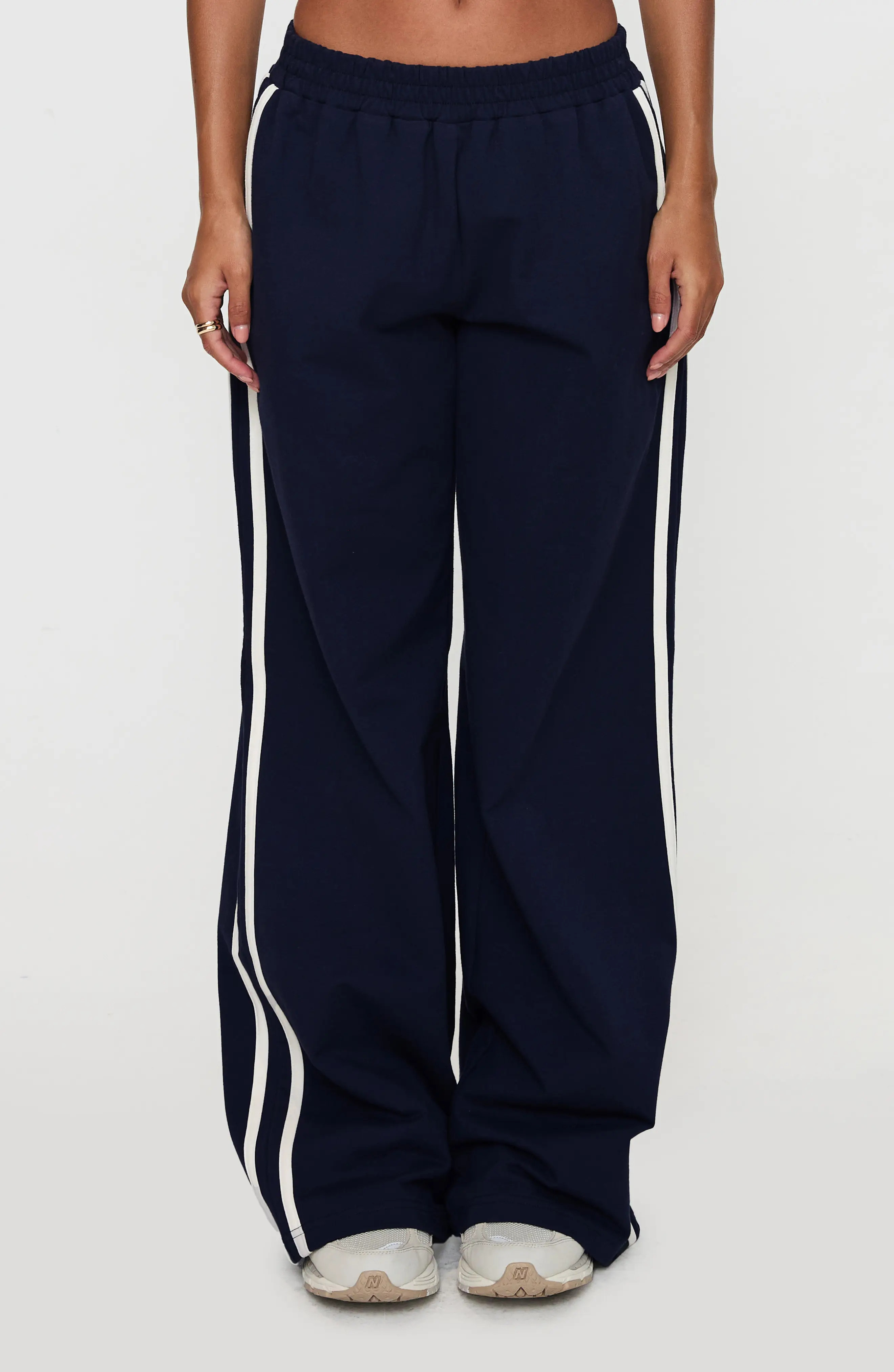 Princess Polly Circuit Cotton Blend Track Pants (Women) | Nordstrom | Nordstrom