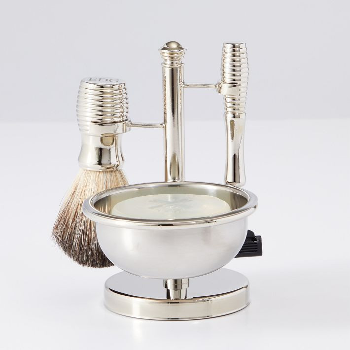 Silver Shaving Set | Mark and Graham