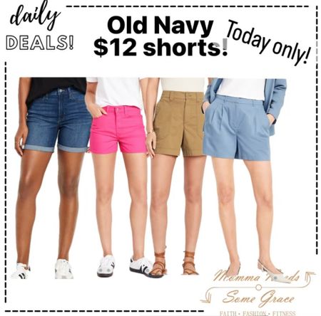 Today only! $12 Old Navy shorts! 

#LTKStyleTip #LTKFindsUnder100 #LTKFindsUnder50