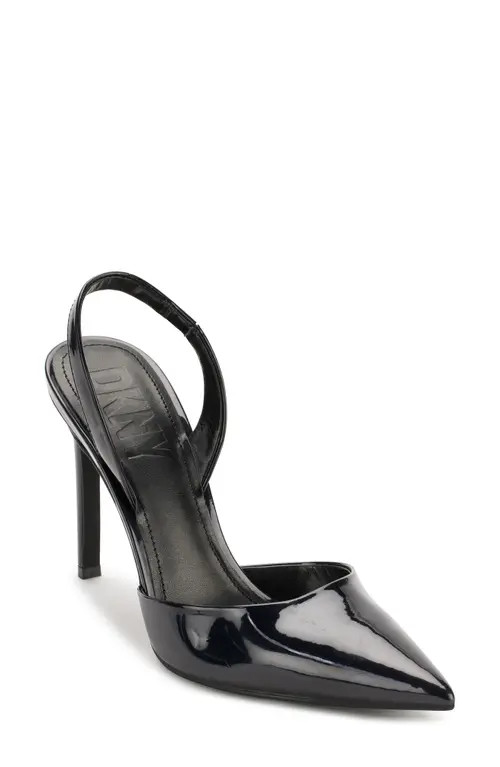 DKNY Macia Slingback Pump in Black at Nordstrom, Size 7.5 | Nordstrom