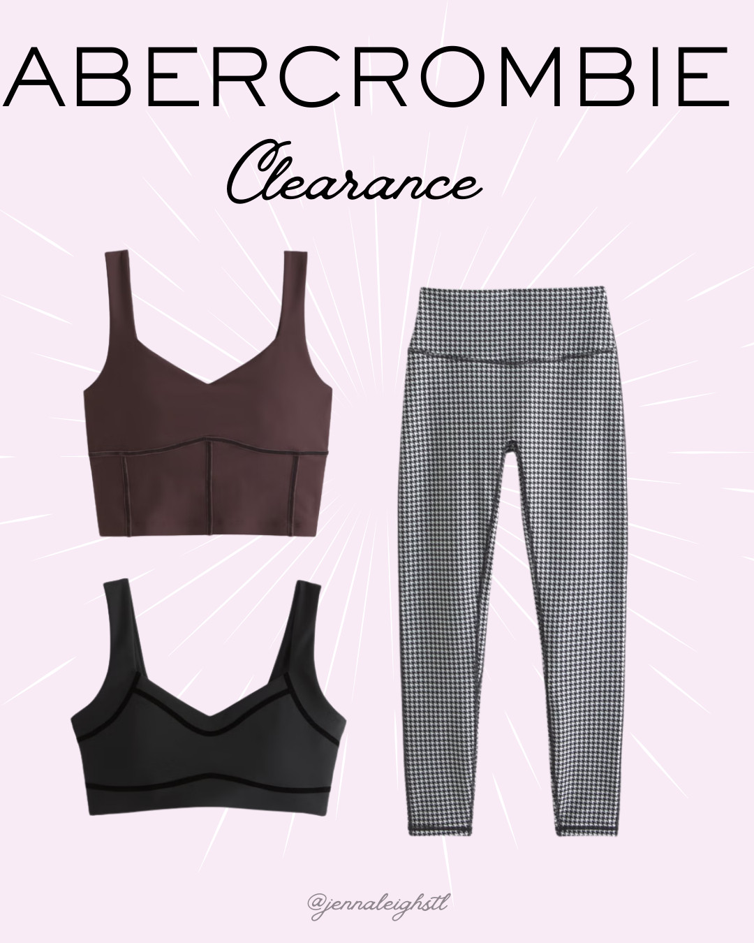 These Active by Abercrombie YPB pieces are on clearance with an extra 20% off in bag. 

 #LTKActive #LTKSaleAlert #LTKMidsize