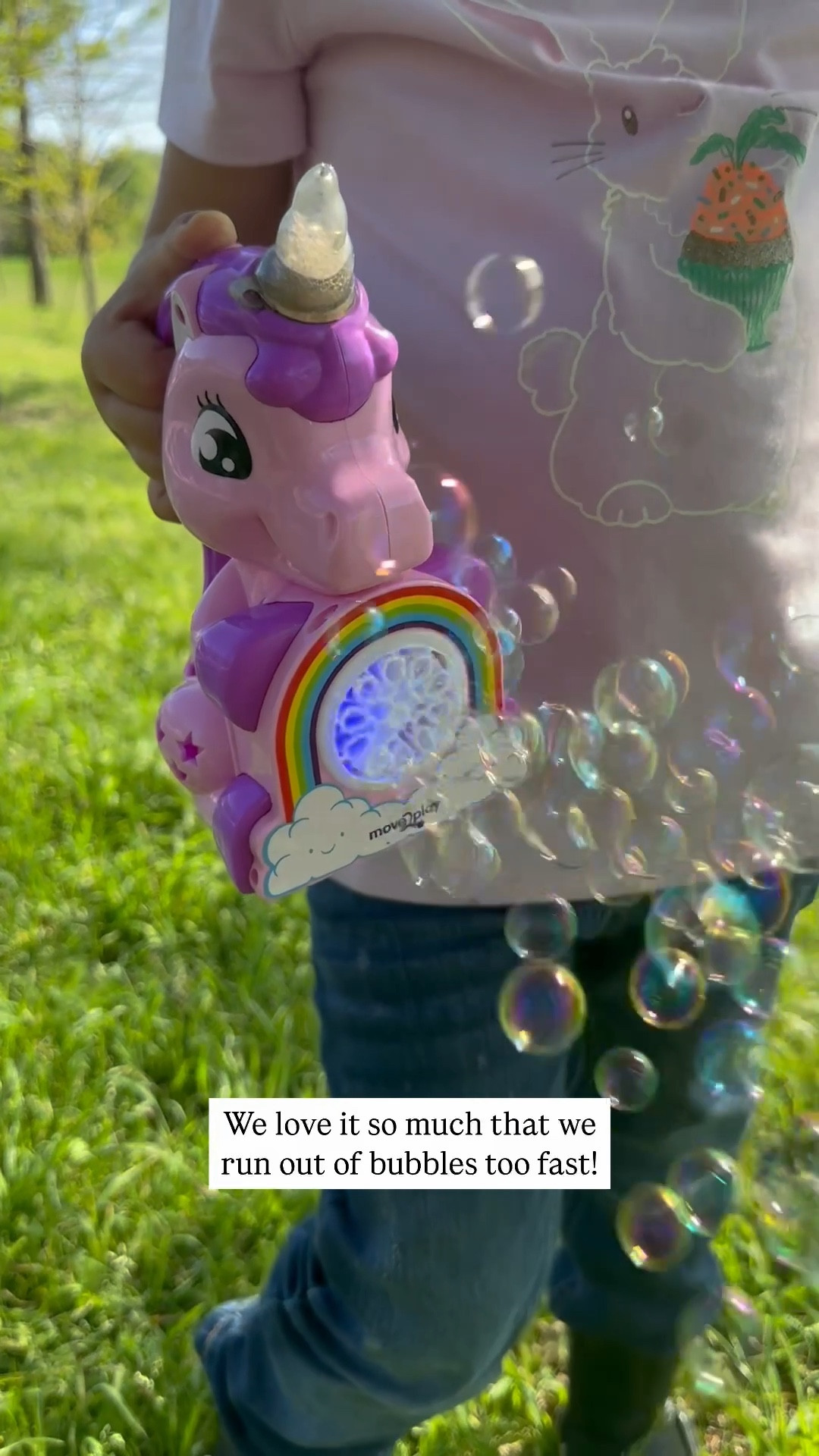 This bubble maker is such a hit at the park!!! The kids absolutely love it!!! A perfect for Easter too! 🦄 🫧 

#LTKGiftGuide #LTKWatchNow #LTKKids