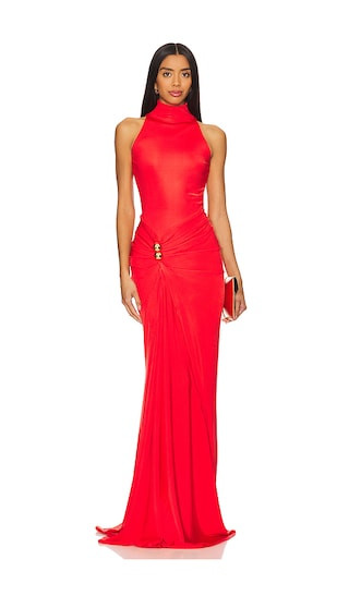 Frances Dress in Tangerine | Revolve Clothing (Global)