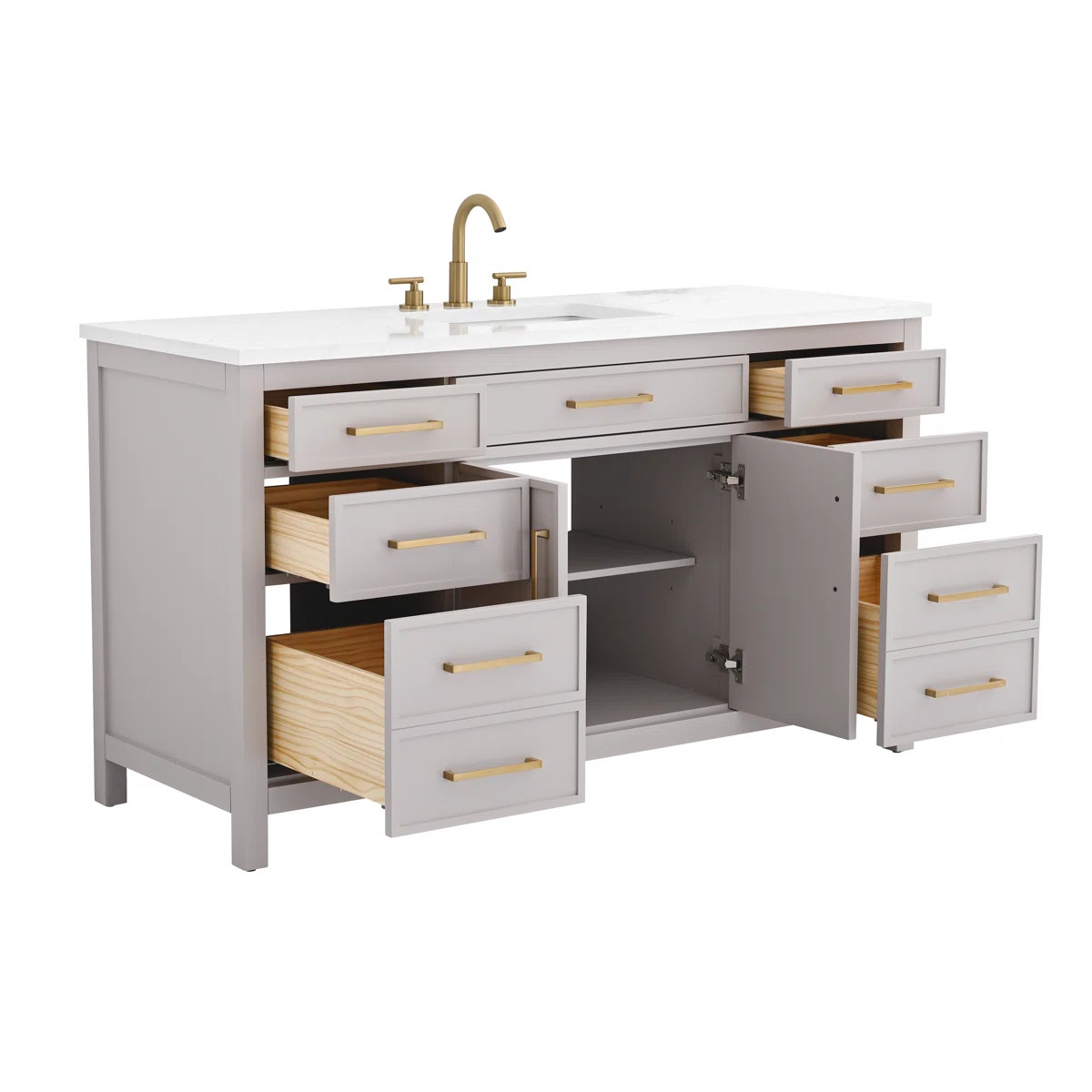 Wenniah 60" Single Vanity | Wayfair North America