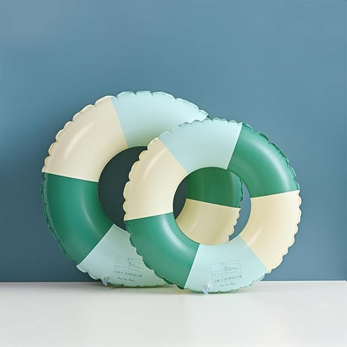 2PCS Swimming Ring Inflatable Pool Floats Ring Toys Summer Beach Party Supplies for Women Men | Amazon (US)