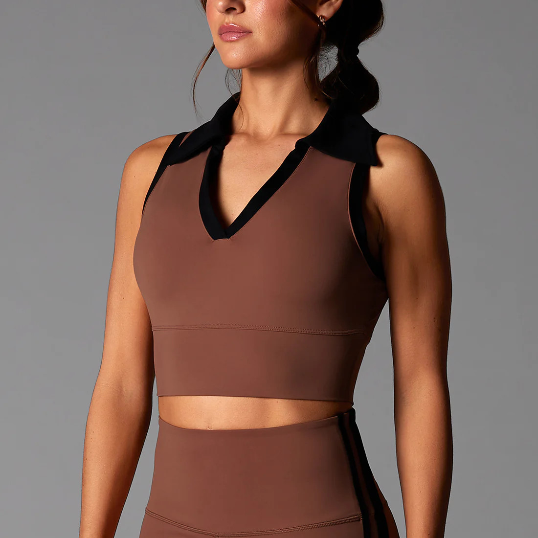 Contrast Polo Tank | Tavi