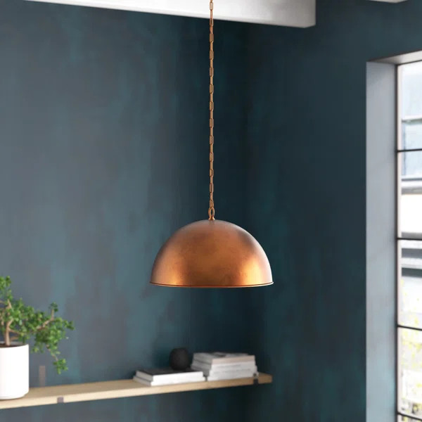 Jase 1 - Light Single Dome Pendant | Wayfair North America