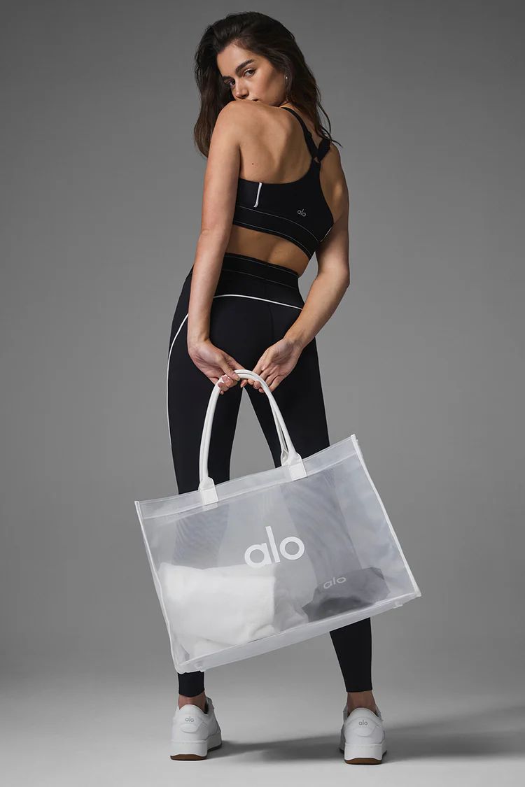 Sheer Tote Bag - Black | Alo Yoga