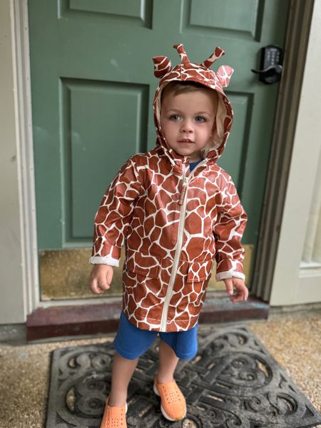 Giraffe kids rain Jacket 

#LTKKids #LTKStyleTip #LTKFamily