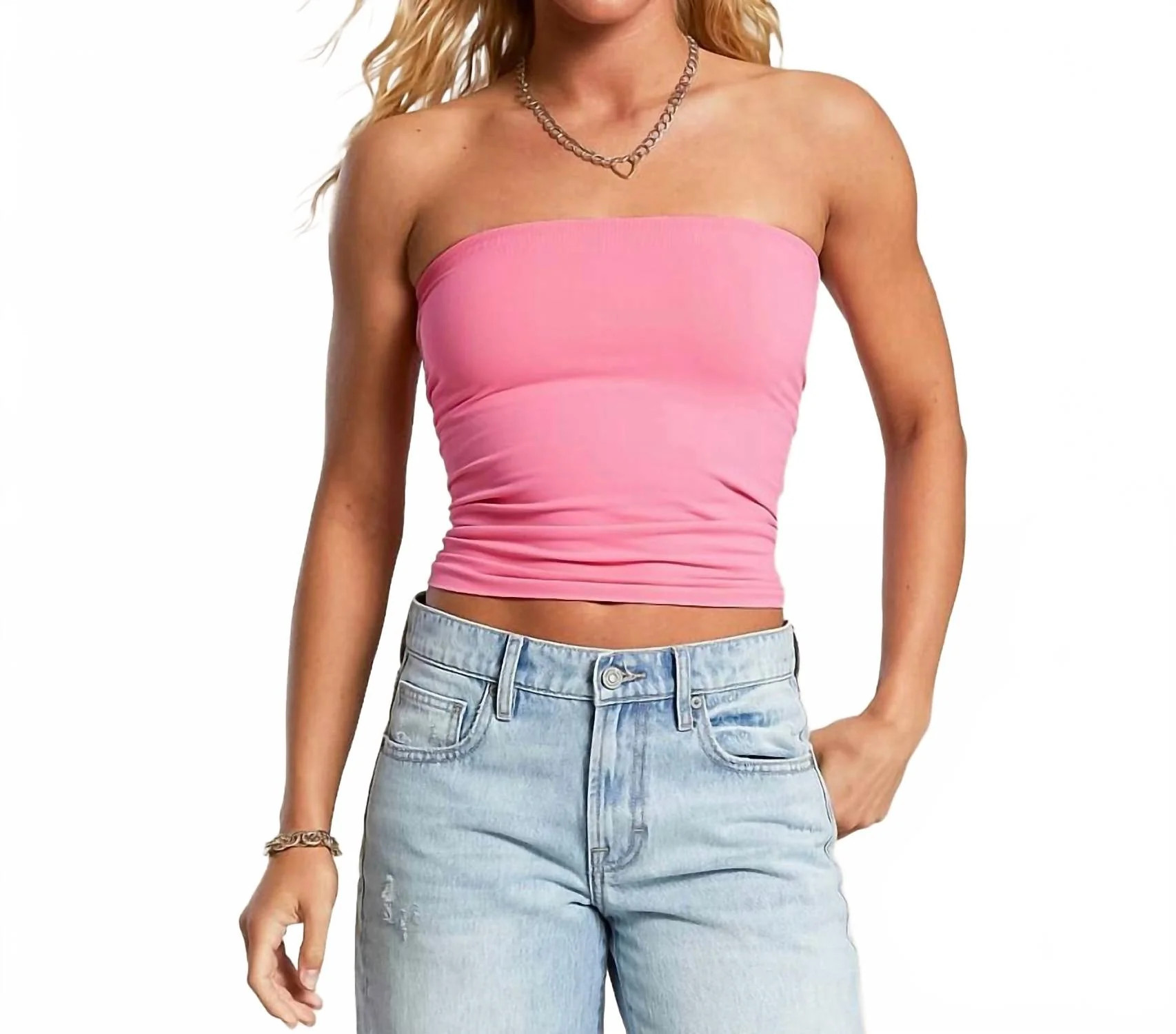 Carrie Tube Top In Confetti | Shop Simon