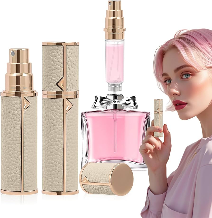 Travel Perfume Bottle Refillable – 5ml & 10ml Mini Fine Mist Spray Atomizer, Leak-Proof & Easy ... | Amazon (US)