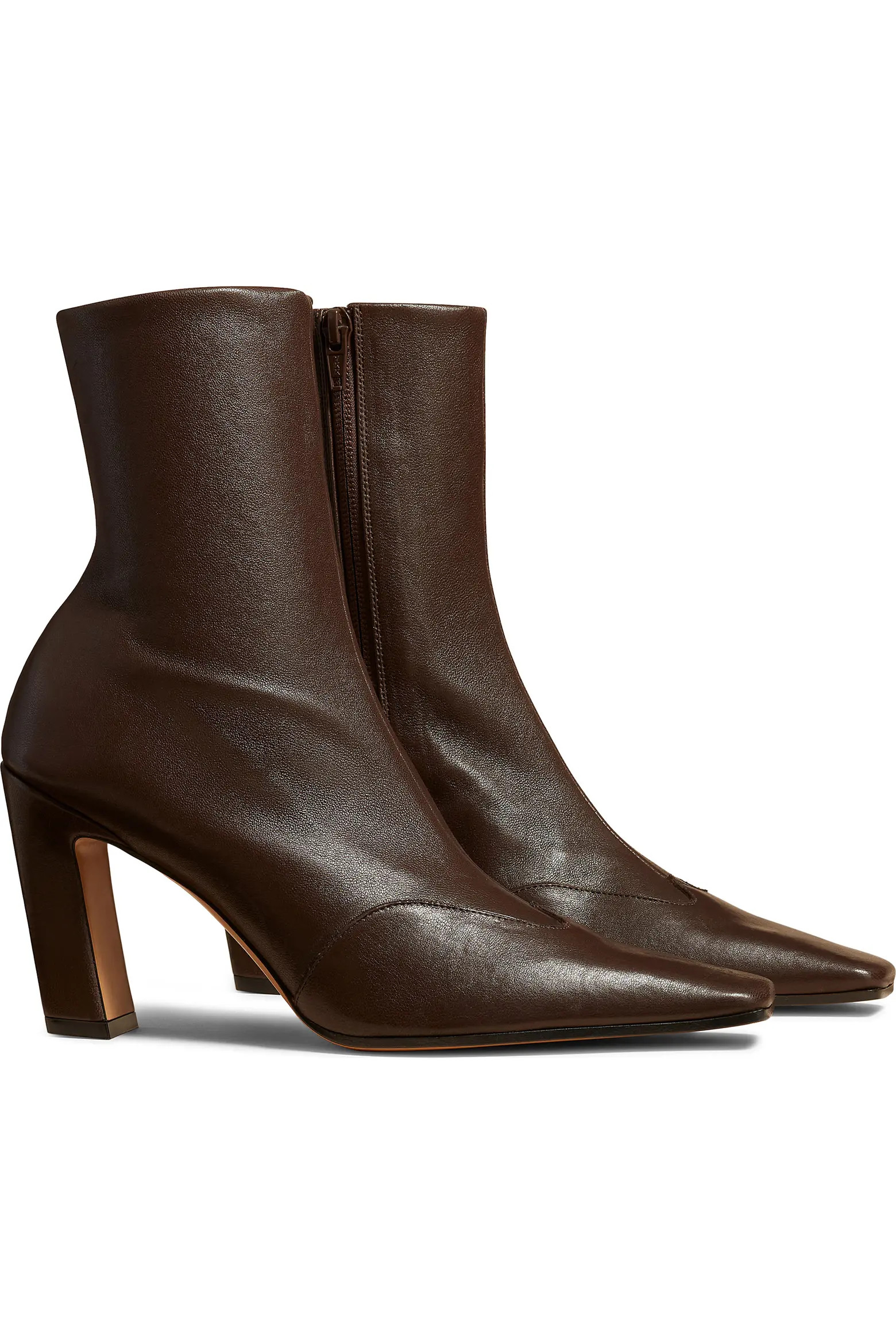 Khaite Nevada Square Toe Bootie (Women) | Nordstrom | Nordstrom