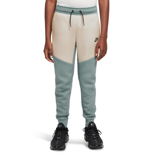 Boys Nike Nike Tech Fleece Pants - Boys' Grade School Light Orewood/Dusty Sage Size S | Kids Foot Locker (US)