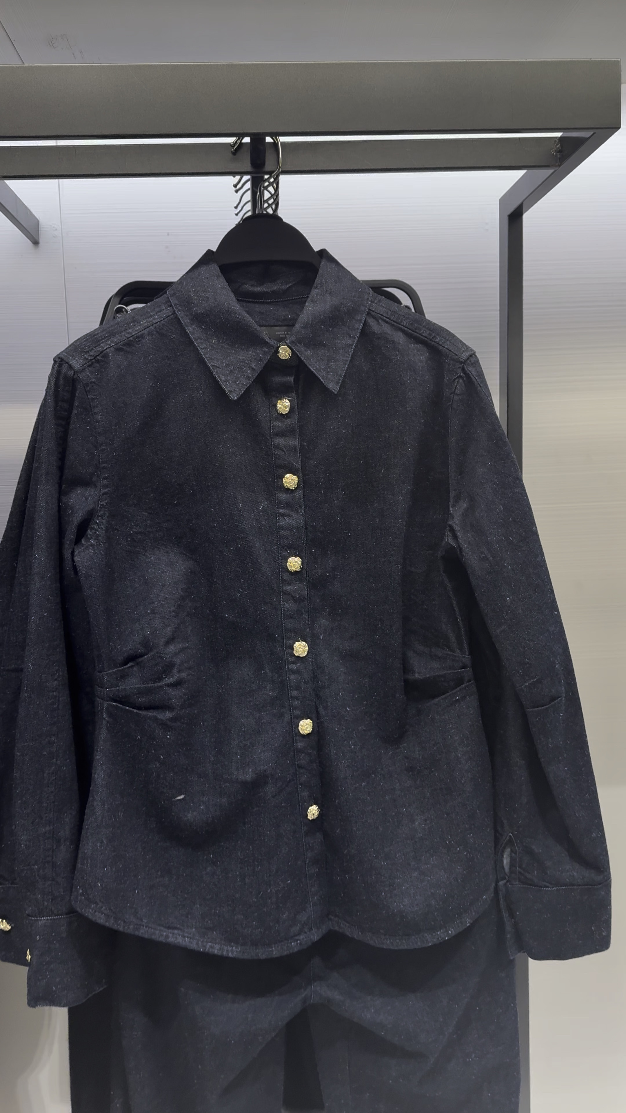 Denim shirt paired with matching denim barrel jeans and cow print sneakers 

#LTKShoeCrush #LTKNYFW #LTKWatchNow