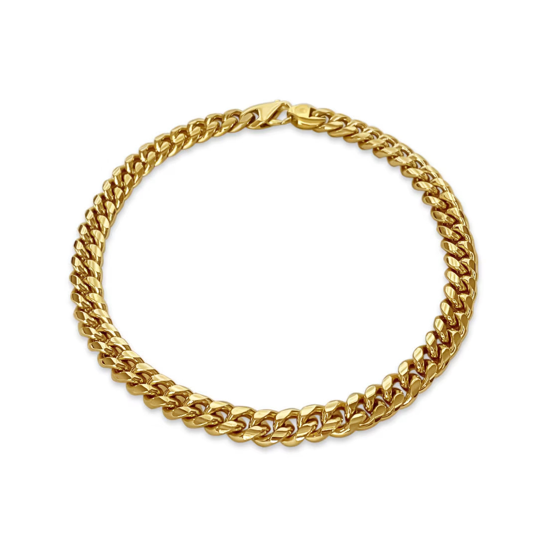 Gold Chain Link Necklace | Wolf & Badger (US)