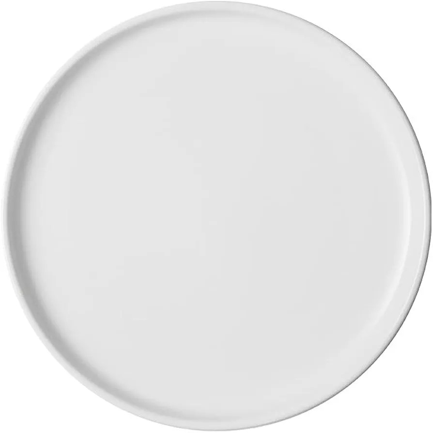 Prato plano de bolo de cerâmica prato redondo para lanche para casa prato de bife ocidental prat... | Amazon (BR)