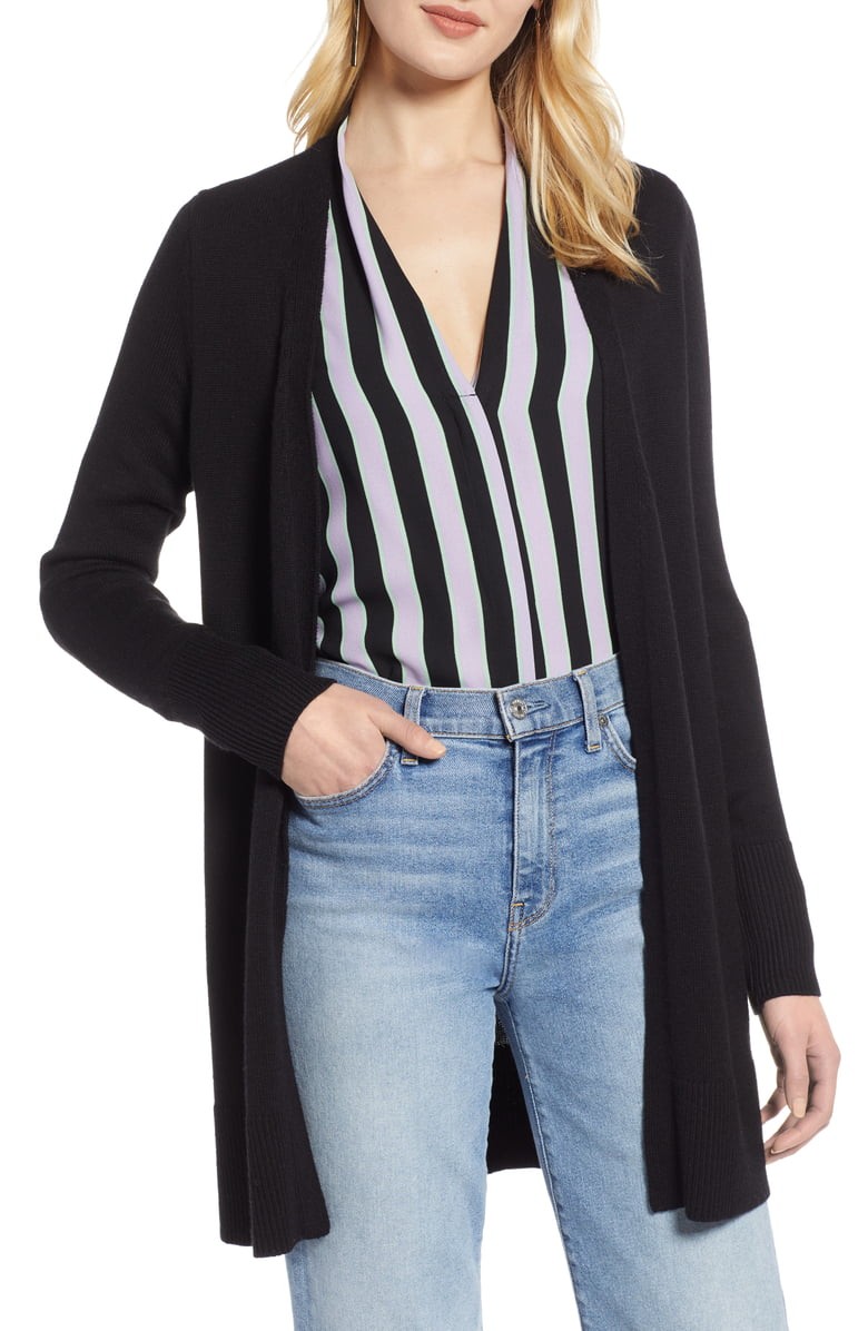 Halogen® Long Cardigan (Regular & Petite) | Nordstrom | Nordstrom