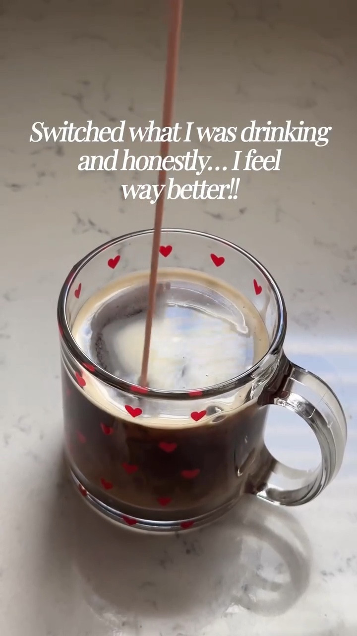 still a coffee girl… just not the jitters anymore ☕️
this has been part of my mornings lately and I’ve actually been feeling a difference !! @everydaydose 

In my LTK shop if you’re interested!! ☕️say coffee & I’ll send you info🤎 #everydaydose #mushroomcoffee #coffee #wellness