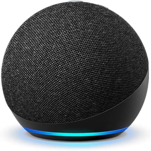 Echo Dot (4th Gen) | Sleek design with full sound, Bluetooth, and Alexa | Charcoal | Amazon (US)