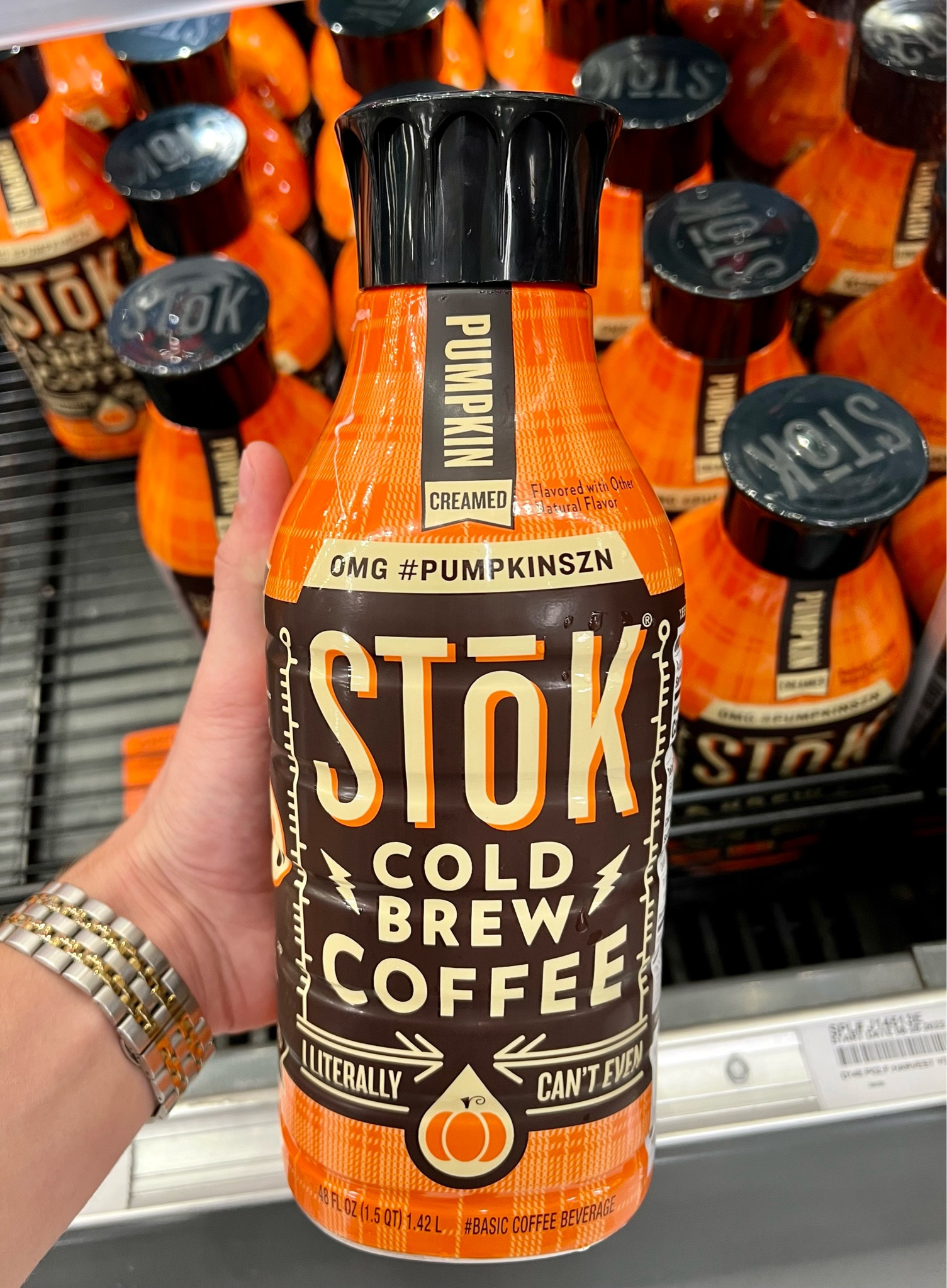 DID SOMEONE SAY PUMPKIN SPICE??!!

Ran to @Target when I saw @SToKColdBrew restocked their pumpkin spice flavor for
the season 😍 @shop.ltk #liketkit
@TargetStyle

#Target, #TargetPartner, #SToK, #SToKColdBrew, #SToKColdBrewTarget

https://www.target.com/p/stok-pumpkin-creamed-cold-brew-coffee-48-fl-oz/-/A-79639336#lnk=sametab