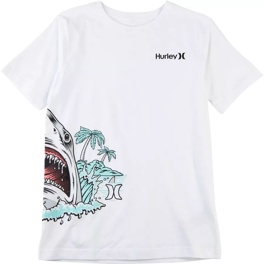 Hurley Little Boys Shark Beach T-Shirt | Bealls