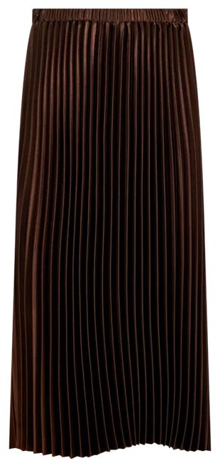 Anne Klein Women's Satin Pleated Pull-On Midi Skirt - Macy's | Macy's
