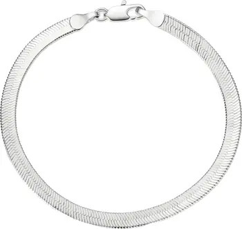 Sterling Silver Flat Bracelet | Nordstrom