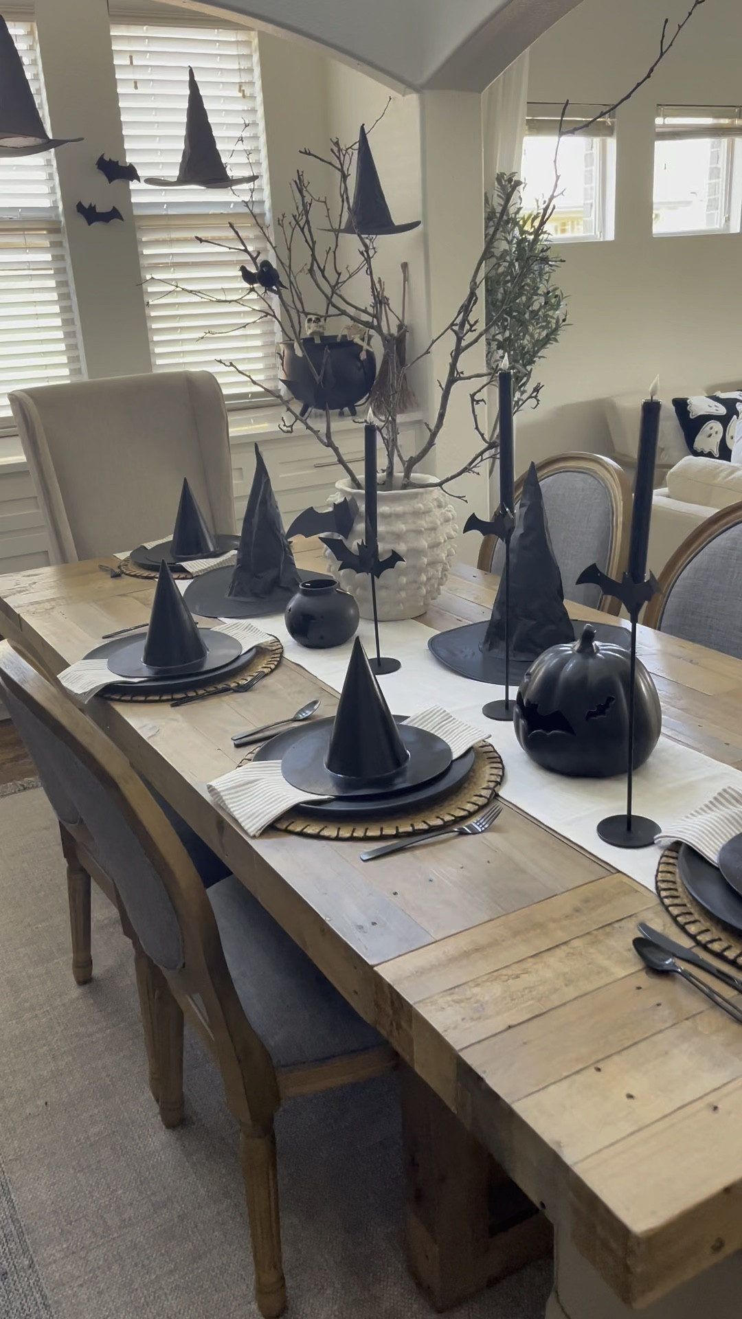 I couldn’t link all Of the products I used on all four tables  — (we can only link 16 products) — but if you can’t find everything here you can look in my halloween collection. All of the tablescapes are linked there : ) 
Halloween party - halloween tablescape

#LTKParties #LTKHalloween #LTKSeasonal