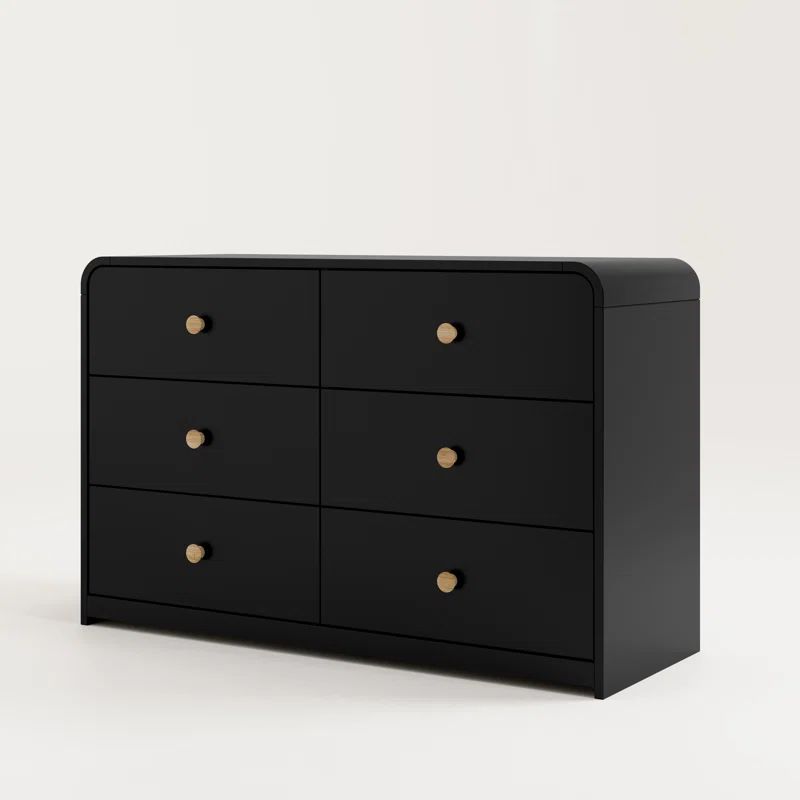 Santos 6 Drawer Double Dresser | Wayfair North America