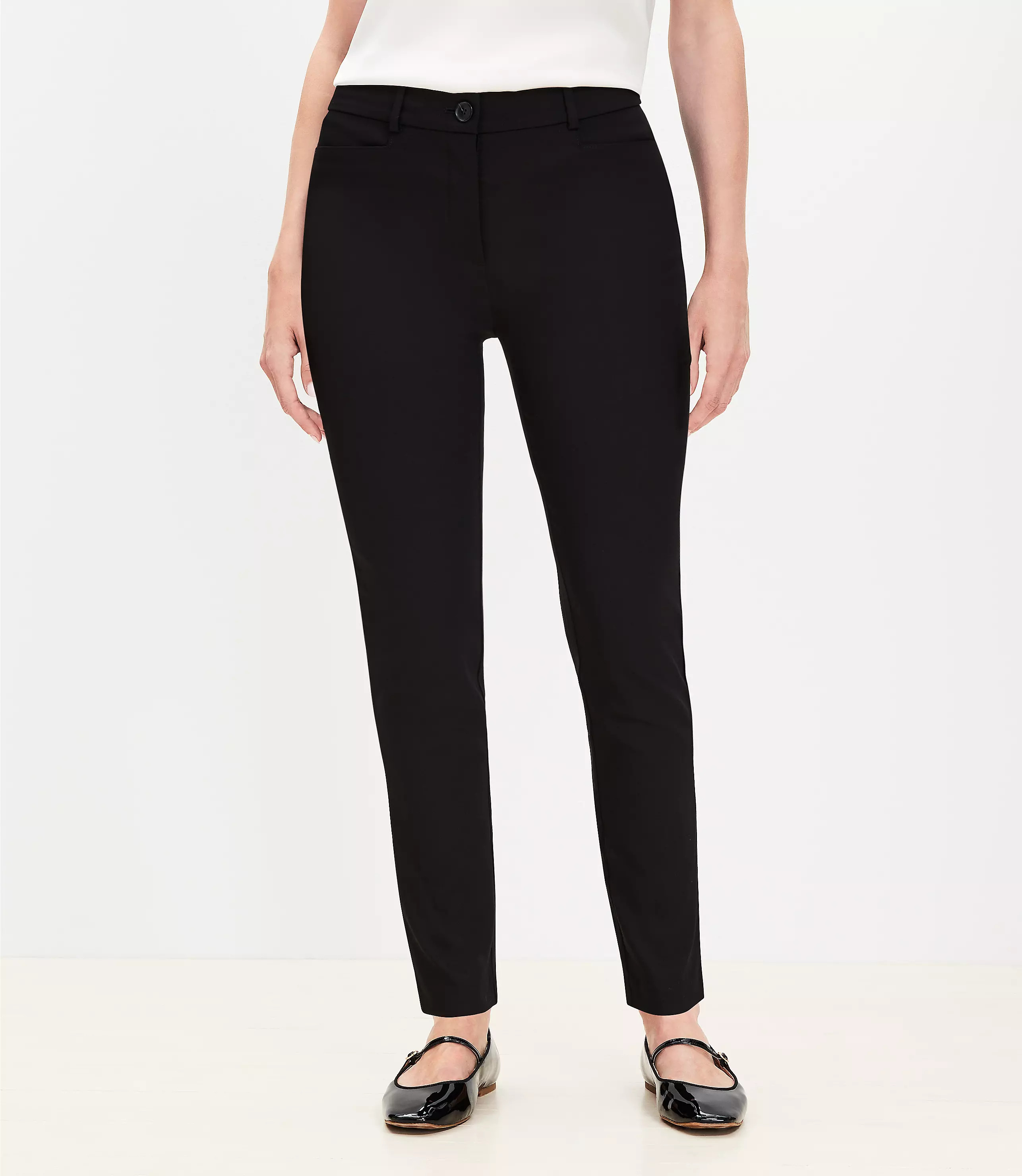 Curvy Sutton Skinny Pants | LOFT