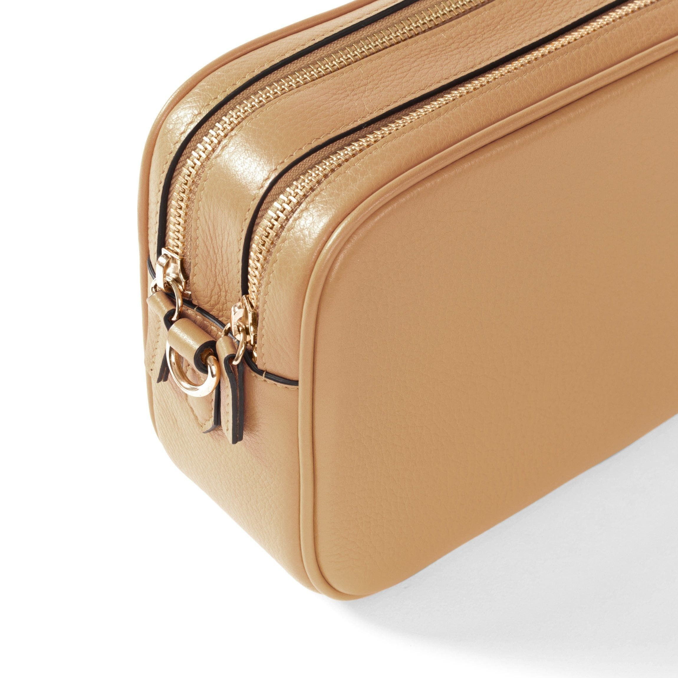 Convertible Meadow Double Zip Camera Bag | Leatherology