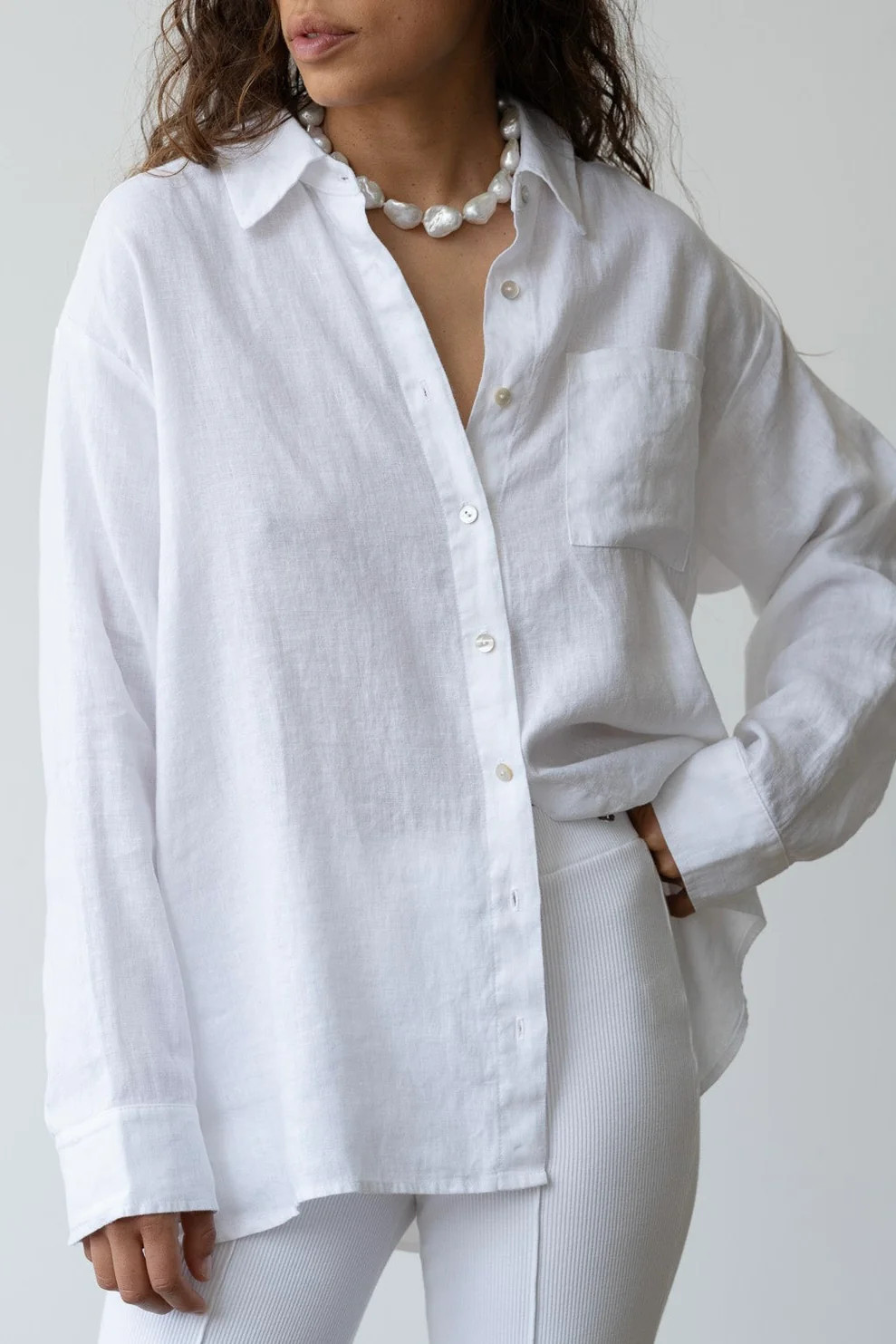 The Linen Relaxed Shirt | DONNI.
