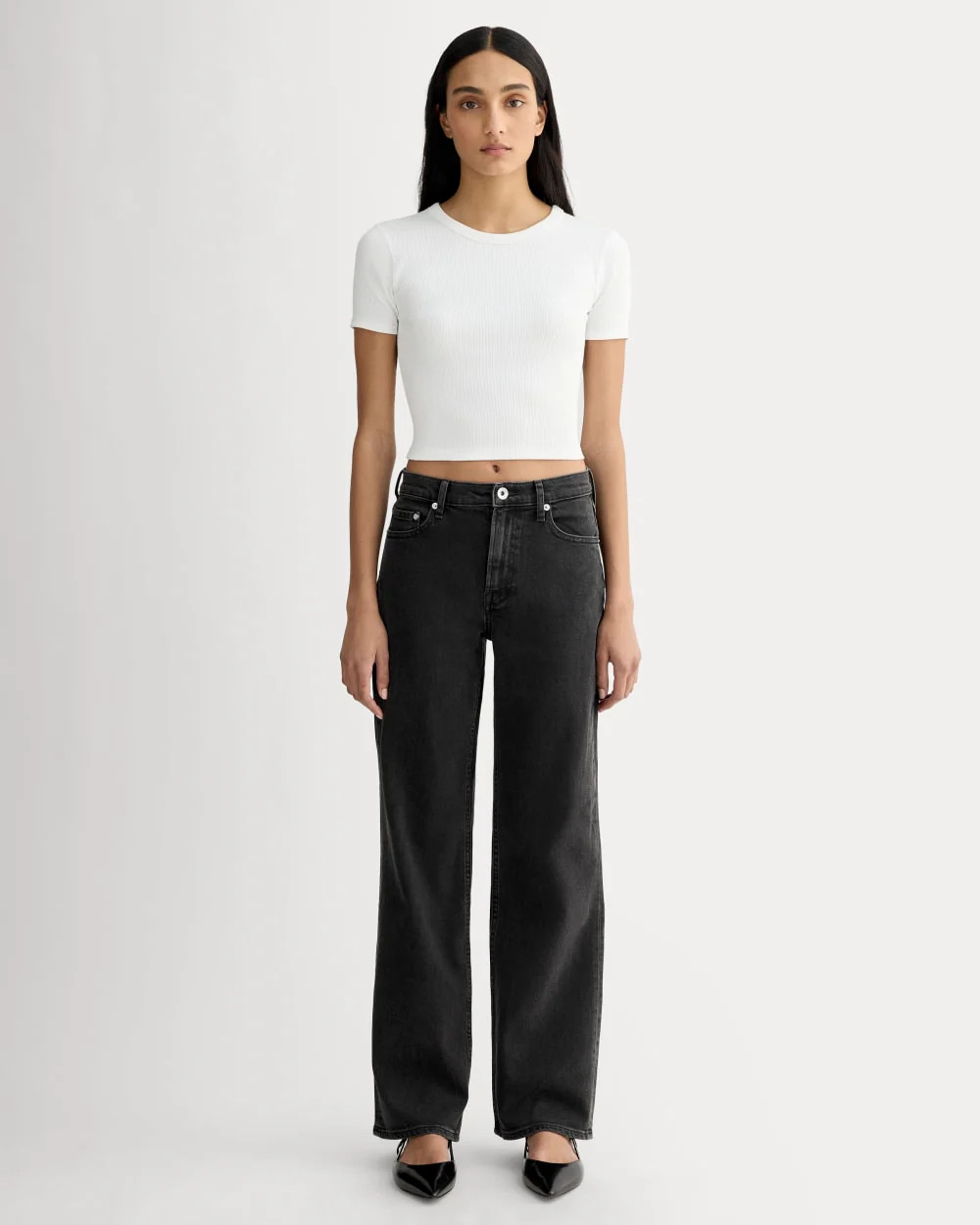 Everlane �90s Forever Jean In Washed Black, Size 29 | Everlane