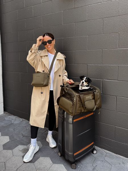 Travel outfit + pet carrier ✈️ 

#LTKWorkwear #LTKStyleTip #LTKTravel