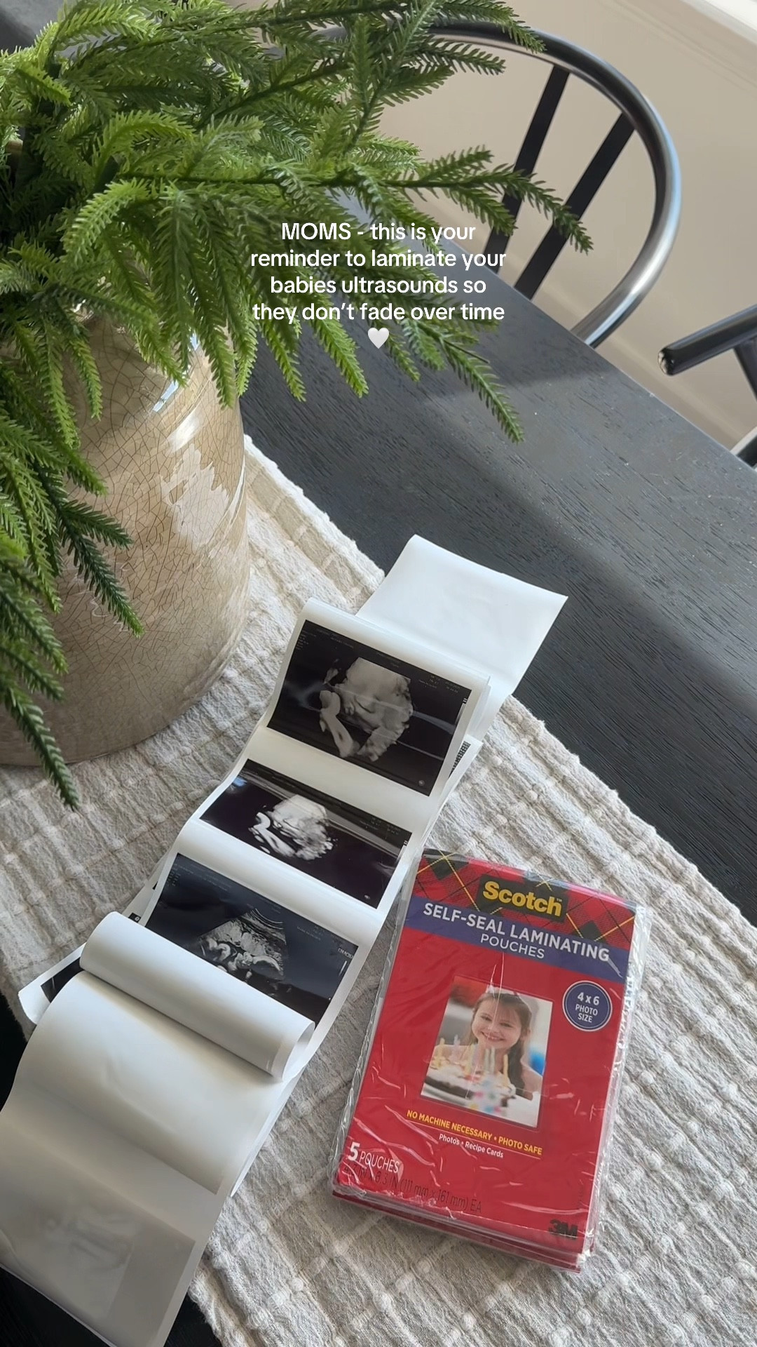 Self laminating pouches for ultrasounds to preserve them!

#LTKBump #LTKBaby #LTKmomlife
